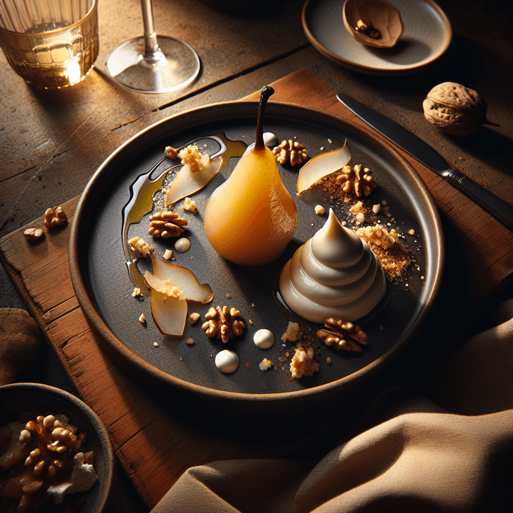 Pear & Ricotta Cream